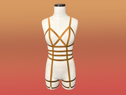 MAPLE Enchanted Autumn Harness Bodysuit